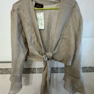 Italian Linen Top from Positano Italy